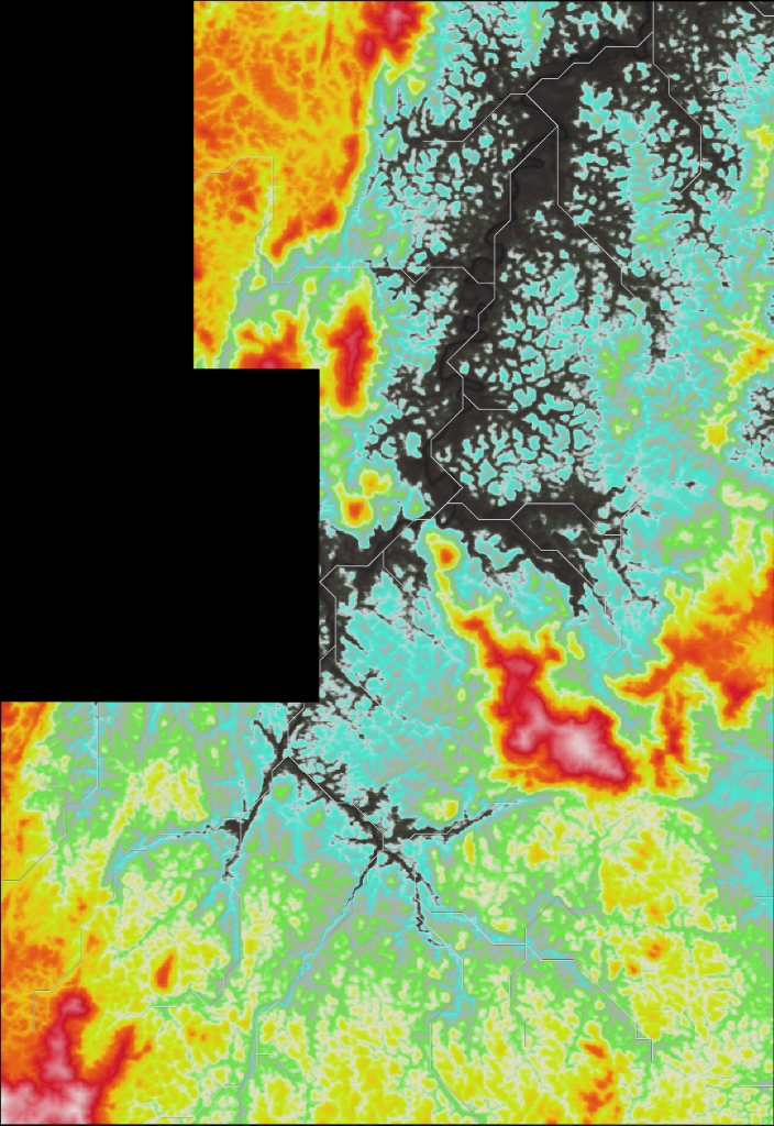 Offoué-Centre permit elevation map